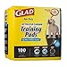 Glad for Pets Black Charcoal Puppy Pads | Puppy Potty Training Pads That ABSORB & NEUTRALIZE Urine Instantly | New & Improved Quality, 100 count