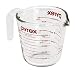 Pyrex Prepware 2-Cup Measuring Cup, Red Graphics, Clear primary