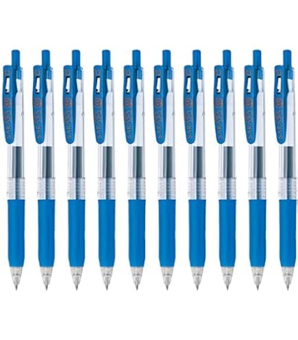 Zebra Sarasa Clip 0.3mm Gel Ink Pens - 10 Pack Gray Ink Value Set