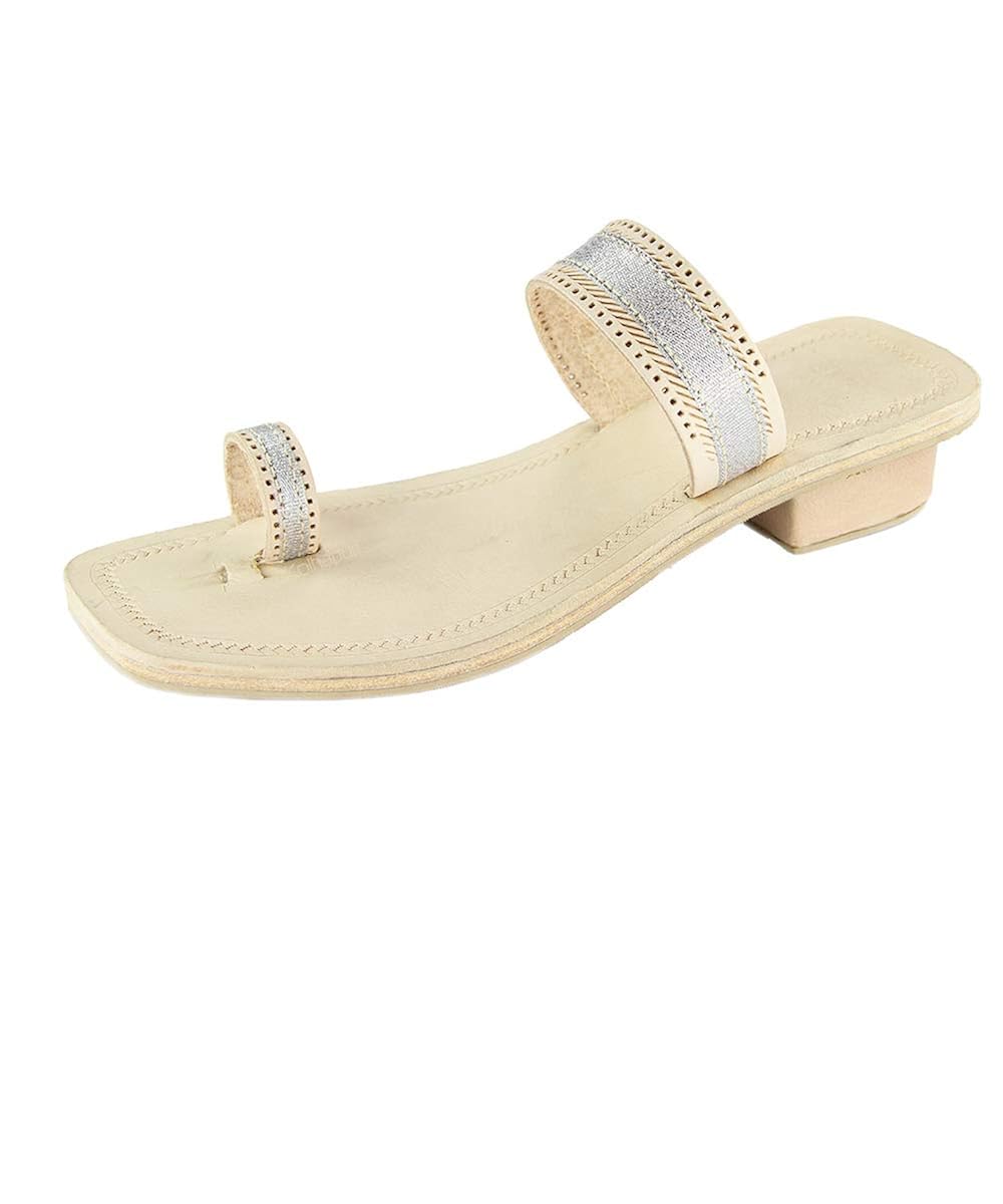 mochi golden sandals