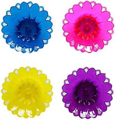 Set of 4 Diwali Diya Colorful Floating Transparent Shadow Diyas Oil Lamps Traditional Votive Candle Tea Light Holders Home Festive Decorations, Corporate Diwali Gifts