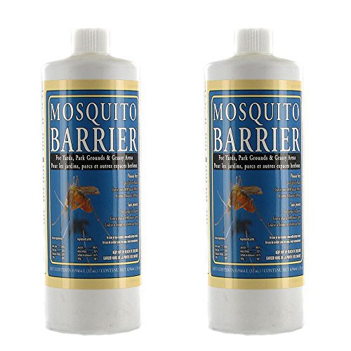 Mosquito Barrier 2001 Liquid Spray Repellent, 1-Quart, 2 Pack - Safe for Kids and Pets
