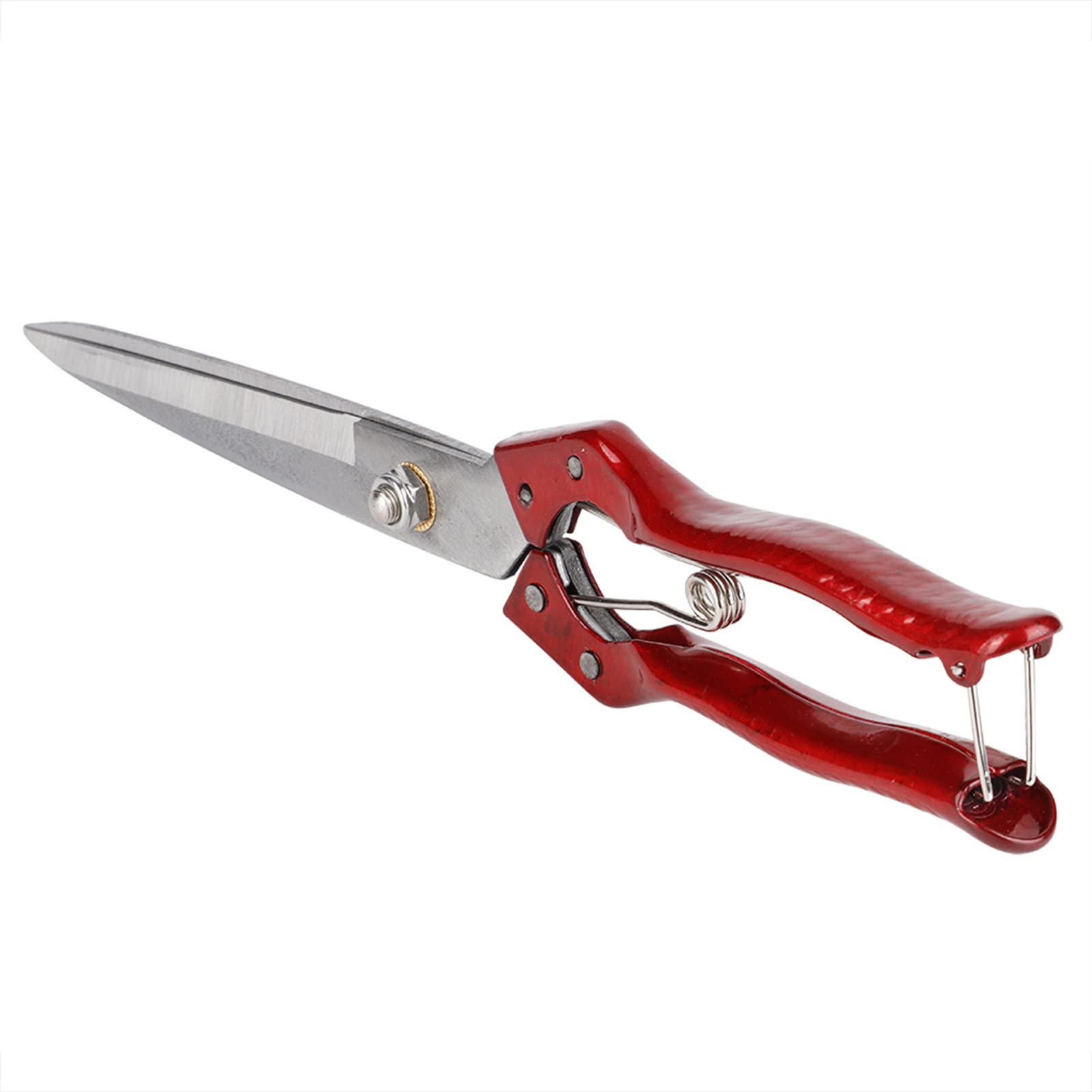 Sheep Shears Spring Loaded Sheep Wool Trimming Scissors Kniest Blades, Made of Carbon Steel, with Non-Slip Handles