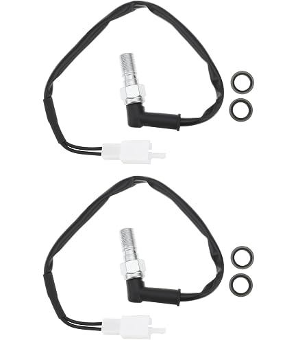 Interrupteur De Frein Hydraulique Moto Universel M10x1 - Avec Rondelles Pour Suzuki, Quads, VTT, Scooters
