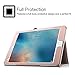 Fintie iPad Pro 9.7 Case, Premium Vegan Leather Folio [Slim Fit] Standing Smart Protective Cover Auto Sleep/Wake Feature Apple iPad Pro 9.7 inch 2016 Release Tablet, Rose Gold