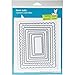 Lawn Fawn Lawn Cuts Custom Craft Die - Scalloped Rectangle Stackables (LF997)