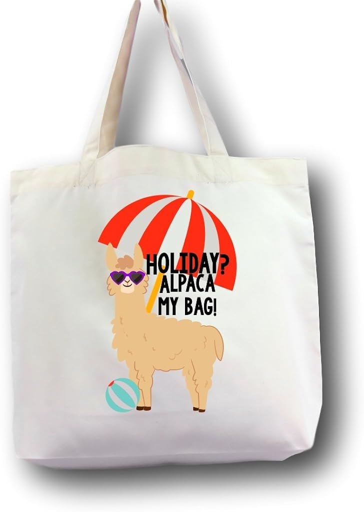 alpaca tote bag