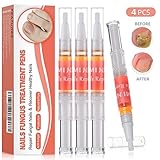 VMINI Fungus Stop, Toenail Fungus Treatment Pen 4 Pens Included, Fungus Nail Care Solution-Repair and Strengthen Toenails and Fingernails, Recover Healthy Bright Nails, Effective Personal Care Supply