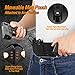 Belly Band Holsters Concealed Carry -【2019 New Upgrade Movable Mag Pouch】Gun Holster Belt for Women & Man Running Fits for Glock, Sig Sauer, Beretta, S&W M&P, Ruger, Revolver (Right 36'' Waist)