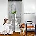 Magnetic Screen Door with Heavy Duty Curtain and Full Frame Velcro Fits Door (39