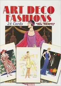 Art Deco Fashions 24 Cards Dover Postcards Tom Tierney