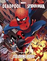 MARVEL DeadPool and Spider-Man Coloring Book: Great Coloring Pages For Kids | Ages 3 - 7 1692184016 Book Cover
