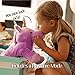 FIND-ME FRIENDS 3 Piece Talking Unicorn Stuffed Animal with Babies, Surprise Hide and Seek Toy, Fluffy Stuffed Animals Set for Preschool and Children Ages 2 and Up
