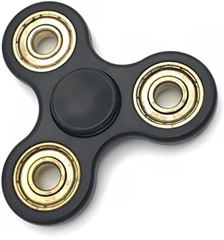 Anti-Anxiety Fidget Spinner by TeeJay - Premium Quality Focus Toy for Kids &amp; Adults - Long Spin Time &amp; Super Quite Feature Helps Reduce Stress, Relieve ADHD Anxiety &amp; Boredom
