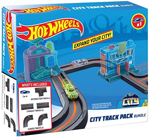 Hot Wheels City Track Pack Bundle 