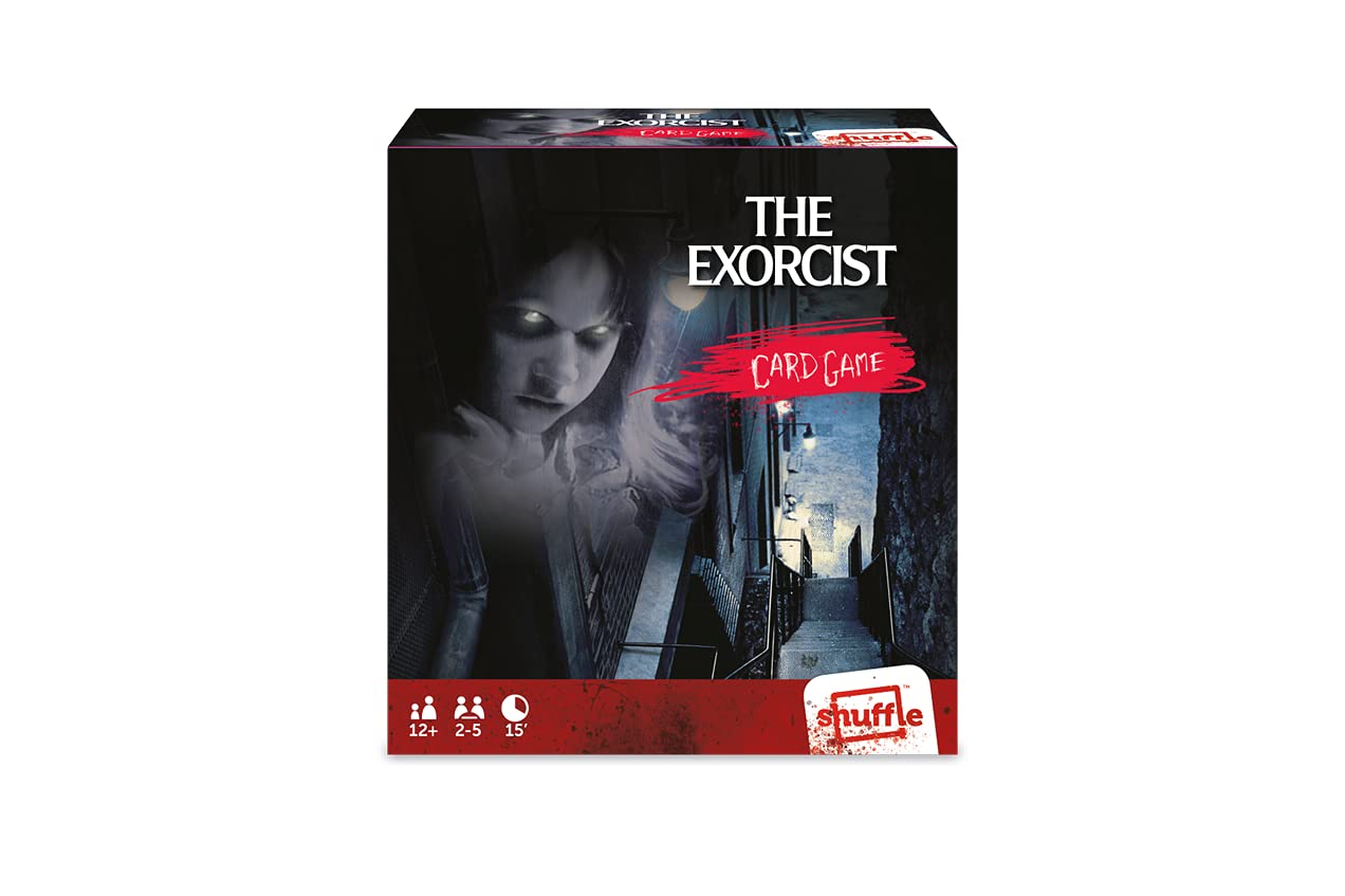 Shuffle The Exorcist Card Game - Figure Out The Correct Sequence of Rituals to Get Rid of Evil, 2+ Players, Great Gift For Ages 12+