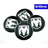 4pcs D079 65mm Car Styling Accessories Emblem Badge Sticker Wheel Hub Caps Centre Cover DODGE Ram AVENGER CHARGER DART CHALLENGER Durango JOURNEY GRAND CARAVAN