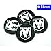 4pcs D079 65mm Car Styling Accessories Emblem Badge Sticker Wheel Hub Caps Centre Cover DODGE Ram AVENGER CHARGER DART CHALLENGER Durango JOURNEY GRAND CARAVAN