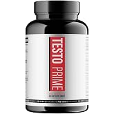 TestoPrime Testosterone Booster for Men - Natural Male Enhancing Supplement - Tablets for Balance &amp; Muscle Growth - Hormone Supplement &amp; Bodybuilding Support for Health &amp; Performance (120 Tablets)