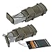 EXCELLENT ELITE SPANKER Open Top M4 M14 M16 AR15 Mag Pouch and Single Pistol Mag Pouch Flashlight Holder Magazine (Ranger Green, Single Pouch)