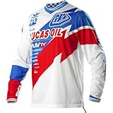 Troy Lee Designs GP Air Astro (Team) Youth Boys MotoX/Dirt Bike Motorcycle Jersey - White
