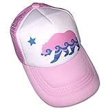 Sol Baby California Bear Pink Infant/Kids Trucker Hat