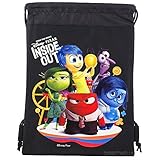Disney Inside Out Authentic Licensed Drawstring School Bag Backpack