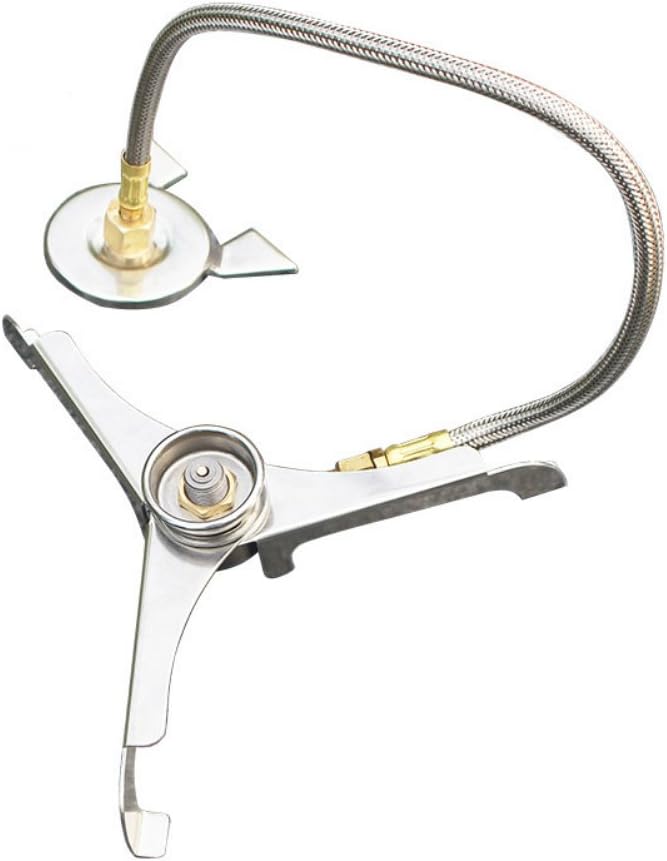 Outdoor Split Burner Converter Gas Furnace Adapter to Long Gas Tank Special Interface Connection Joints