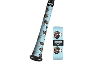 Clutch Sports Apparel Baseball & Softball Bat Grip Tape, 1.1mm, All-Weather Performance for Multi-Sport Handles, Adjustable & Non-Slip