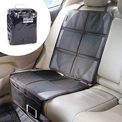 🥇 IREGRO Protector de Asiento de Coche Mejor Protección Asientos de Los Coches del Bebé