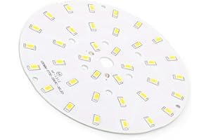 Othmro 120mm Dia LED Chip Bulb Super Bright High Power LED Bulbs 54-60V 3000K 5730 Aluminum LED Bulb Surface Mounted Devices Light Beads Floodlight for Camper Light Bulb Home Reading Light Marine Lamp