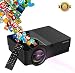 Mini Projector -(Newest Version) 50% Brighter Video Projector Full HD LED with 180'' Display and 1080P Support, Compatible with Smartphone,Fire TV Stick, PS4, HDMI, VGA, TF, AV and USB