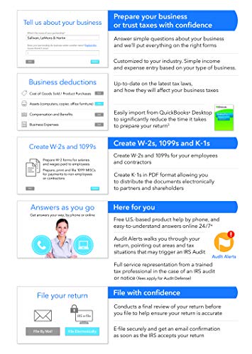Algopix Similar Product 13 - TurboTax Business 2018 Tax Software PC
