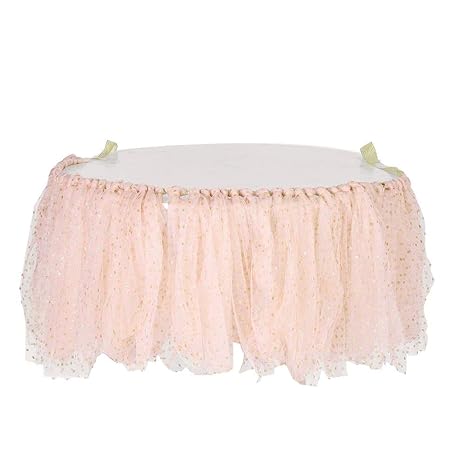 High Chair Fluffy Skirt Elegant Tutu Baby Shower Children S