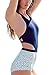 Summer Mae Backless One Piece Monokini Halter Pad Bikini Swimsuits Swimwear