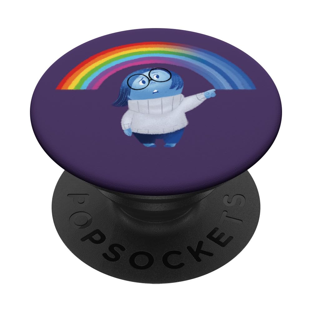 Disney Pixar Inside Out Sadness Rainbow PopSockets Swappable PopGrip