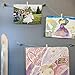 Bullseye Office - Picture Hanging Magnets, Innovative Hanging Picture System, Unique Picture Hanging System, Set of 5 Locks & Strings to Hang Pictures, 6 Strings 5 Colors