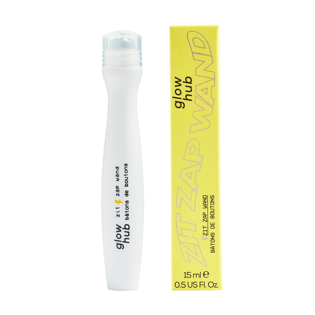 Glow Hub Zit Zap Wand Spot Treatment with Salicylic Acid and Tea Tree for Blemish Prone Skin 15ml