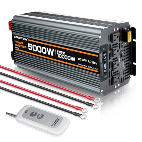 EFFORTWAY 5000W Power Inverter
