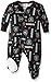 NFL Oakland Raiders Unisex-Baby Blanket Sleeper, Black, 0-6 Months