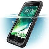 iPhone 7 Case, i-Blason Waterproof Full-body Rugged Case with Built-in Screen Protector [Updated Version] for Apple iPhone 7 2016 Release (Black)