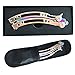Jeslon Butterfly Training Knife, New CS GO Counter Strike claw Karambit Knife practice folding Knife dull blade no edge tool (Rainbow)