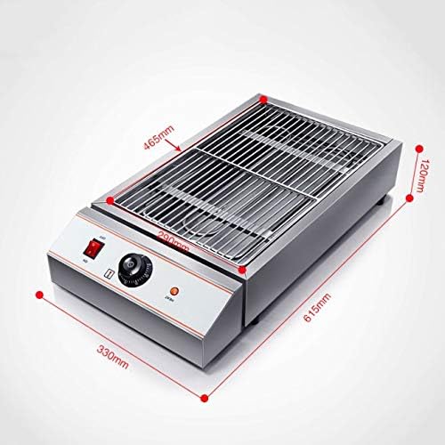 review UXZDX CUJUX Household Smokeless Electric Barbecue Machine Electric Barbecue Grill Healthy Smoke Free Iron Plate Heating