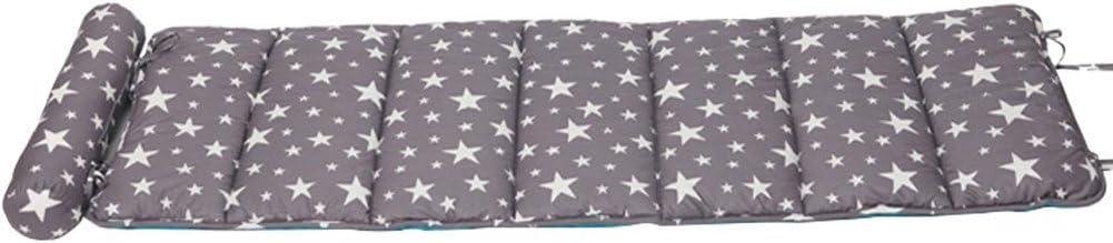 TINTON LIFE Soft Cotton Children or Adult Office Sleeping Mat Nap Mat Folding Mattress Ultra with Removable Pillow