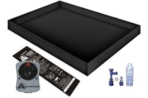INNOMAX SOLID STATE WATERBED HEATER LINER FILL DRAIN CONDITIONER BUNDLE (California King 72x84 Quantum Good)