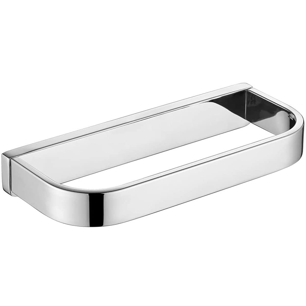 Melairy Towel Rack Wall Mounted Towel Rings 304 Stainless Steel Towel Holder Rail Rack for Bathroom Chrome