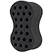 Curl Sponge - NuDred The Original Large Gold Mirrored Afro/Dread Sponge for Coils, Curls, Twists - Natural Hair Twist Sponge for Men and Women with Big Holes