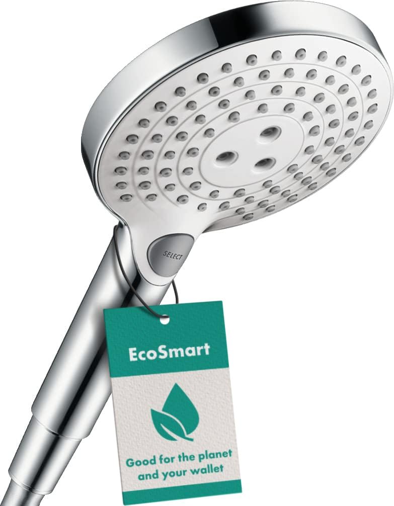 hansgrohe Raindance Select S Hand shower 120 3 sprays water-saving 9 l/min, white/chrome, 26531400 โ image 1