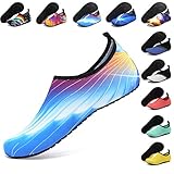 ANLUKE Water Shoes Barefoot Aqua Yoga Socks Quick-Dry Beach Swim Surf Shoes for Women Men