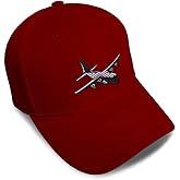 Custom Baseball Caps for Men & Women Embroidered C-130 Aircraft Embroidery Ladies & Men Baseball Hats